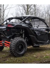 SuperATV 64 Inch Wide Red Boxed Radius Arms Complete Kit (6 Rods) Can-AM Maverick X3 2017+                                     - RA-CA-X3-001-14 - Image 3