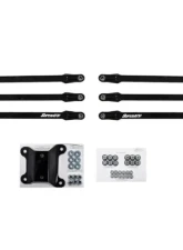 SuperATV 64 Inch Wide Red Boxed Radius Arms Complete Kit (6 Rods) Can-AM Maverick X3 2017+                                     - RA-CA-X3-001-14 - Image 5