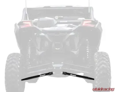 SuperATV 64 Inch Wide Black Boxed Radius Lower Arms (2 Rods) Can-AM Maverick X3 2017+ - RA-CA-X3-001-B2-02
