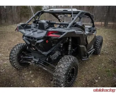 SuperATV 64 Inch Wide Black Boxed Radius Lower Arms (2 Rods) Can-AM Maverick X3 2017+ - RA-CA-X3-001-B2-02