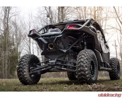 SuperATV 64 Inch Wide Black Boxed Radius Lower Arms (2 Rods) Can-AM Maverick X3 2017+ - RA-CA-X3-001-B2-02