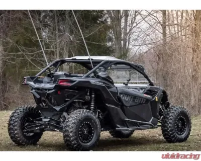 SuperATV 64 Inch Wide Black Boxed Radius Lower Arms (2 Rods) Can-AM Maverick X3 2017+ - RA-CA-X3-001-B2-02