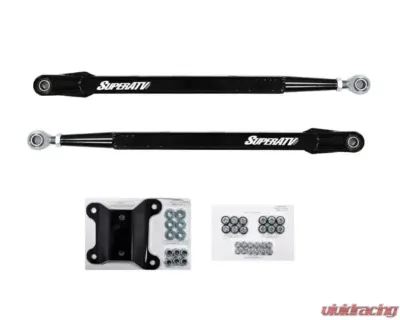 SuperATV 64 Inch Wide Red Boxed Radius Lower Arms (2 Rods) Can-AM Maverick X3 2017+ - RA-CA-X3-001-B2-14
