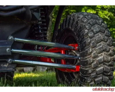 SuperATV 64 Inch Wide Billet Aluminum Radius Lower Arms  (2 Rods) Can-AM Maverick X3 2017+ - RA-CA-X3-002-B2