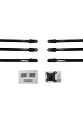 SuperATV 64 Inch Wide Black Tubed Radius Arms Complete Kit (6 Rods) Can-AM Maverick X3 2017+                                     - RA-CA-X3-TU-02 - Image 3