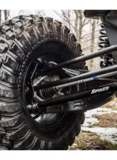 SuperATV 64 Inch Wide Black Tubed Radius Lower Arms (2 Rods) Can-AM Maverick X3 2017+                                     - RA-CA-X3-TU-B2-02 - Image 2