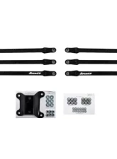 SuperATV 72 Inch Wide Red Boxed Radius Arms Complete Kit (6 Rods) Can-AM Maverick X3 2017+                                     - RA-CA-X3RS-BX-14 - Image 2