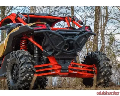 SuperATV 72 Inch Wide Red Boxed Radius Arms Complete Kit (6 Rods) Can-AM Maverick X3 2017+ - RA-CA-X3RS-BX-14