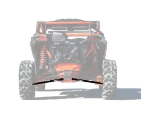 SuperATV 72 Inch Wide Black Boxed Radius Lower Arms (2 Rods) Can-AM Maverick X3 2017+