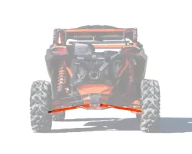 SuperATV 72 Inch Wide Red Boxed Radius Lower Arms (2 Rods) Can-AM Maverick X3 2017+