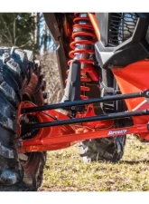 SuperATV 72 Inch Wide Red Boxed Radius Lower Arms (2 Rods) Can-AM Maverick X3 2017+                                     - RA-CA-X3RS-BX-B2-14 - Image 2