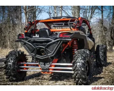 SuperATV 72 Inch Wide Billet Aluminum Radius Lower Arms  (2 Rods) Can-AM Maverick X3 2017+ - RA-CA-X3RS-HX-B2