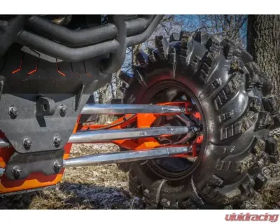 SuperATV 72 Inch Wide Billet Aluminum Radius Lower Arms  (2 Rods) Can-AM Maverick X3 2017+ - RA-CA-X3RS-HX-B2