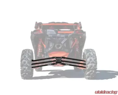SuperATV 72 Inch Wide Black Tubed Radius Arms Complete Kit (6 Rods) Can-AM Maverick X3 2017+ - RA-CA-X3RS-TU-02