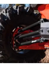 SuperATV 72 Inch Wide Black Tubed Radius Arms Complete Kit (6 Rods) Can-AM Maverick X3 2017+                                     - RA-CA-X3RS-TU-02 - Image 4