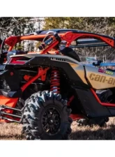 SuperATV 72 Inch Wide Black Tubed Radius Arms Complete Kit (6 Rods) Can-AM Maverick X3 2017+                                     - RA-CA-X3RS-TU-02 - Image 6