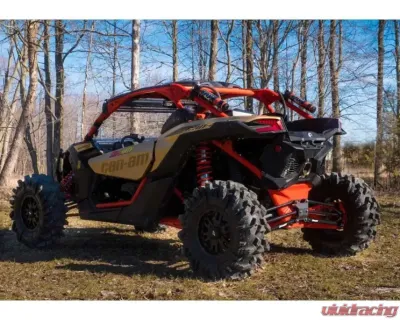 SuperATV 72 Inch Wide Black Tubed Radius Lower Arms (2 Rods) Can-AM Maverick X3 2017+ - RA-CA-X3RS-TU-B2-02
