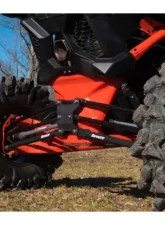 SuperATV 72 Inch Wide Black Tubed Radius Lower Arms (2 Rods) Can-AM Maverick X3 2017+                                     - RA-CA-X3RS-TU-B2-02 - Image 4