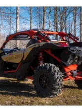 SuperATV 72 Inch Wide Red Tubed Radius Lower Arms (2 Rods) Can-AM Maverick X3 2017+                                     - RA-CA-X3RS-TU-B2-14 - Image 4