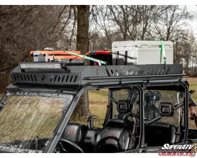 SuperATV Extruded Aluminum Roof Rack Can-Am Defender MAX HD 7 2022+ - CRS-CA-DEFMAX-00