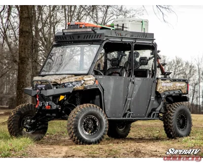 SuperATV Extruded Aluminum Roof Rack Can-Am Defender MAX HD 7 2022+ - CRS-CA-DEFMAX-00