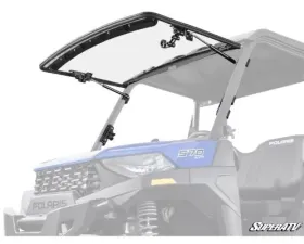 SuperATV Scratch-Resistant Flip Windshield Polaris Ranger SP 570 2016-2023