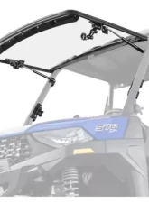 SuperATV Scratch-Resistant Flip Windshield Polaris Ranger SP 570 2016-2023                                     - FWS-P-RAN570-001-70 - Image 8