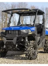 SuperATV Scratch-Resistant Flip Windshield Polaris Ranger SP 570 2016-2023                                     - FWS-P-RAN570-001-70 - Image 2