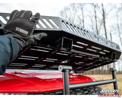SuperATV Hood Rack Shelf Polaris Ranger XP 1000 2018+ - HRS-P-RAN1K-00