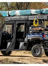 SuperATV Extruded Aluminum Raised Bed Rack w/ 2 Recessed Lights Polaris Ranger XP 1000 2017+                                     - RBR-P-RAN1K-K2 - Image 9