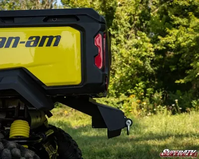SuperATV Sheet Metal Rear Bumper Can-Am Defender HD | Max HD 2016+ - RB-CA-DEF-002-00