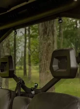SuperATV Rear Windshield Scratch Resistant Polycarbonate Light Tint - No Print Can-Am Defender 2016+                                     - RWS-CA-DEFXMR-72 - Image 4