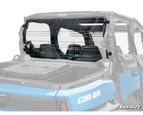 SuperATV Rear Windshield Can-Am Commander 2021+