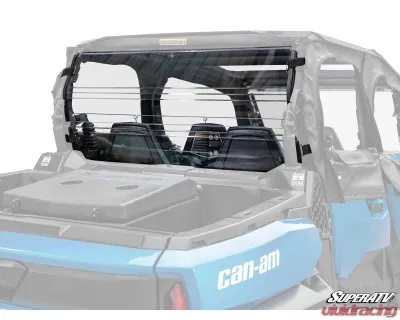 SuperATV Rear Windshield Can-Am Commander 2021+ - RWS-CA-COM4-75