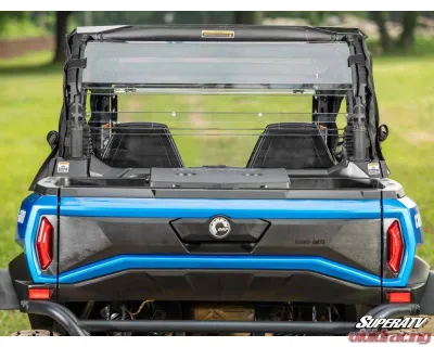 SuperATV Rear Windshield Can-Am Commander 2021+ - RWS-CA-COM4-75