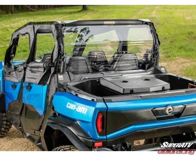 SuperATV Rear Windshield Can-Am Commander 2021+ - RWS-CA-COM4-75