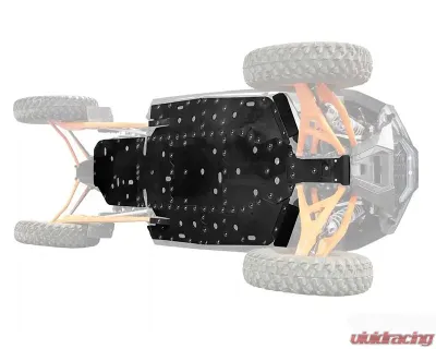 SuperATV Full Skid Plate Polaris RZR Pro R 4 2022+ - FSP-P-PROR4