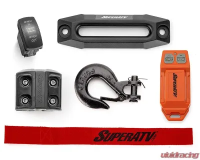 SuperATV 6000 lb Ready-Fit Winch Can-Am Maverick R 2024-2025 - QWM-CA-MAVR-6000