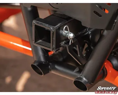 SuperATV Rear Receiver Hitch Polaris RZR Pro R 2022+ - RH-P-PROR-01