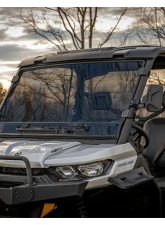 SuperATV Scratch Resistant Vented Full Windshield Can-Am Defender                                     - WS-CA-DEF-V-001-73 - Image 2