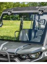 SuperATV MaxDrive Power Flip Glass Windshield Can-Am Defender 2016+                                     - FGWS-CA-DEF-01 - Image 2