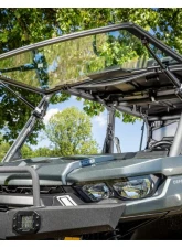 SuperATV MaxDrive Power Flip Glass Windshield Can-Am Defender 2016+                                     - FGWS-CA-DEF-01 - Image 4