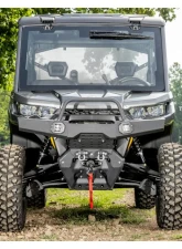SuperATV MaxDrive Power Flip Glass Windshield w/ Washer  &  Wiper kit Can-Am Defender 2016+                                     - FGWS-CA-DEF-W-01 - Image 2