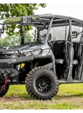 SuperATV MaxDrive Power Flip Glass Windshield w/ Washer  &  Wiper kit Can-Am Defender 2016+                                     - FGWS-CA-DEF-W-01 - Image 4