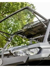 SuperATV MaxDrive Power Flip Glass Windshield w/ Washer  &  Wiper kit Can-Am Defender 2016+                                     - FGWS-CA-DEF-W-01 - Image 5