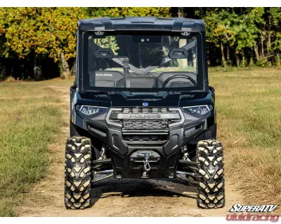 SuperATV MaxDrive Power  Flip Glass Windshield Polaris Ranger XP 1000 2015-2021+ - FGWS-P-RAN1K