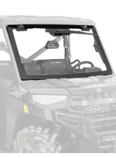 SuperATV MaxDrive Power  Flip Glass Windshield w/ Washer  &  Wiper kit Polaris Ranger XP 1000 2015-2021+                                     - FGWS-P-RAN1K-W - Image 11