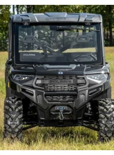 SuperATV MaxDrive Power  Flip Glass Windshield w/ Washer  &  Wiper kit Polaris Ranger XP 1000 2015-2021+                                     - FGWS-P-RAN1K-W - Image 4