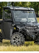 SuperATV MaxDrive Power  Flip Glass Windshield w/ Washer  &  Wiper kit Polaris Ranger XP 1000 2015-2021+                                     - FGWS-P-RAN1K-W - Image 5