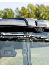SuperATV MaxDrive Power  Flip Glass Windshield w/ Washer  &  Wiper kit Polaris Ranger XP 1000 2015-2021+                                     - FGWS-P-RAN1K-W - Image 8